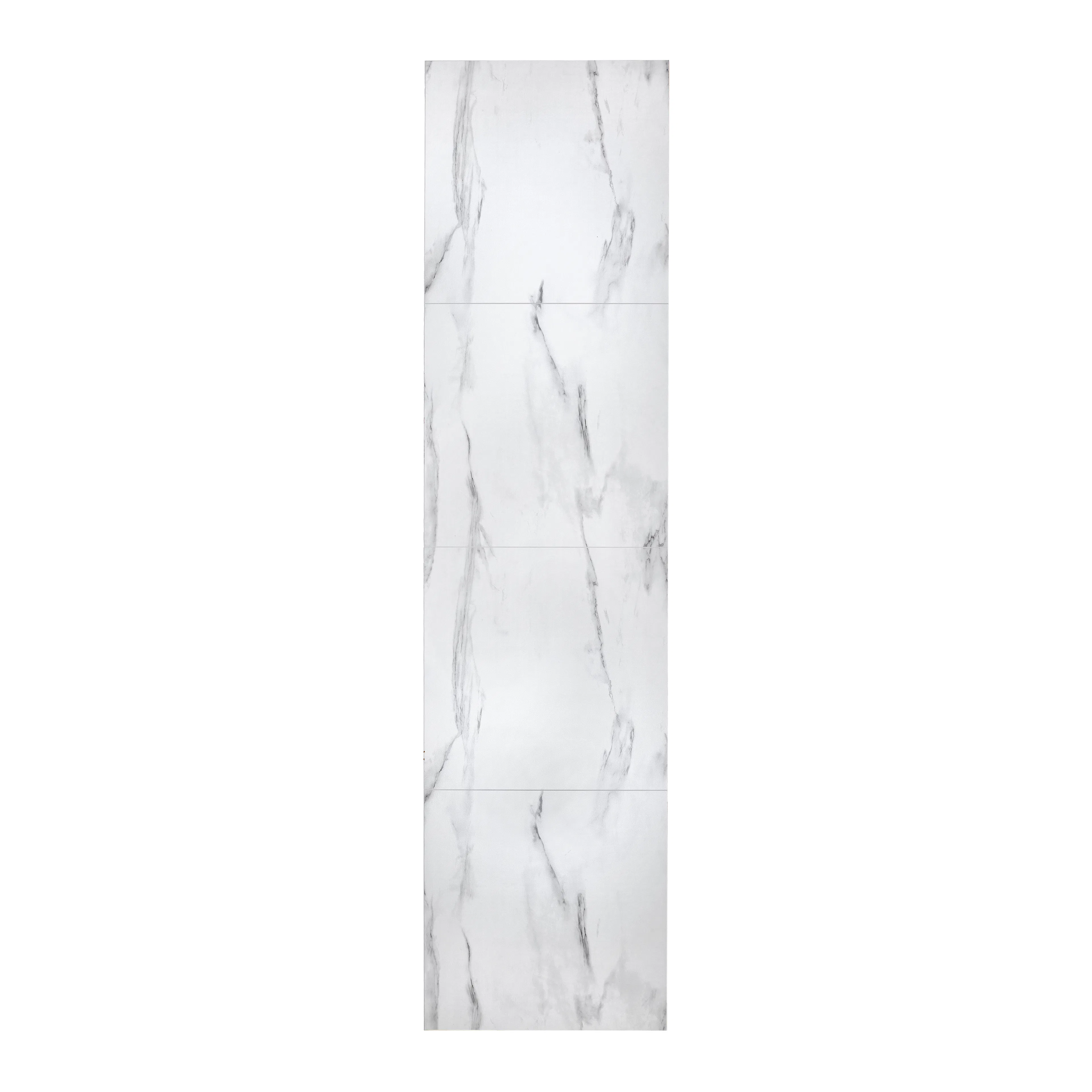 Baderomspanel BerryAlloc Hvit Marmor 60X60