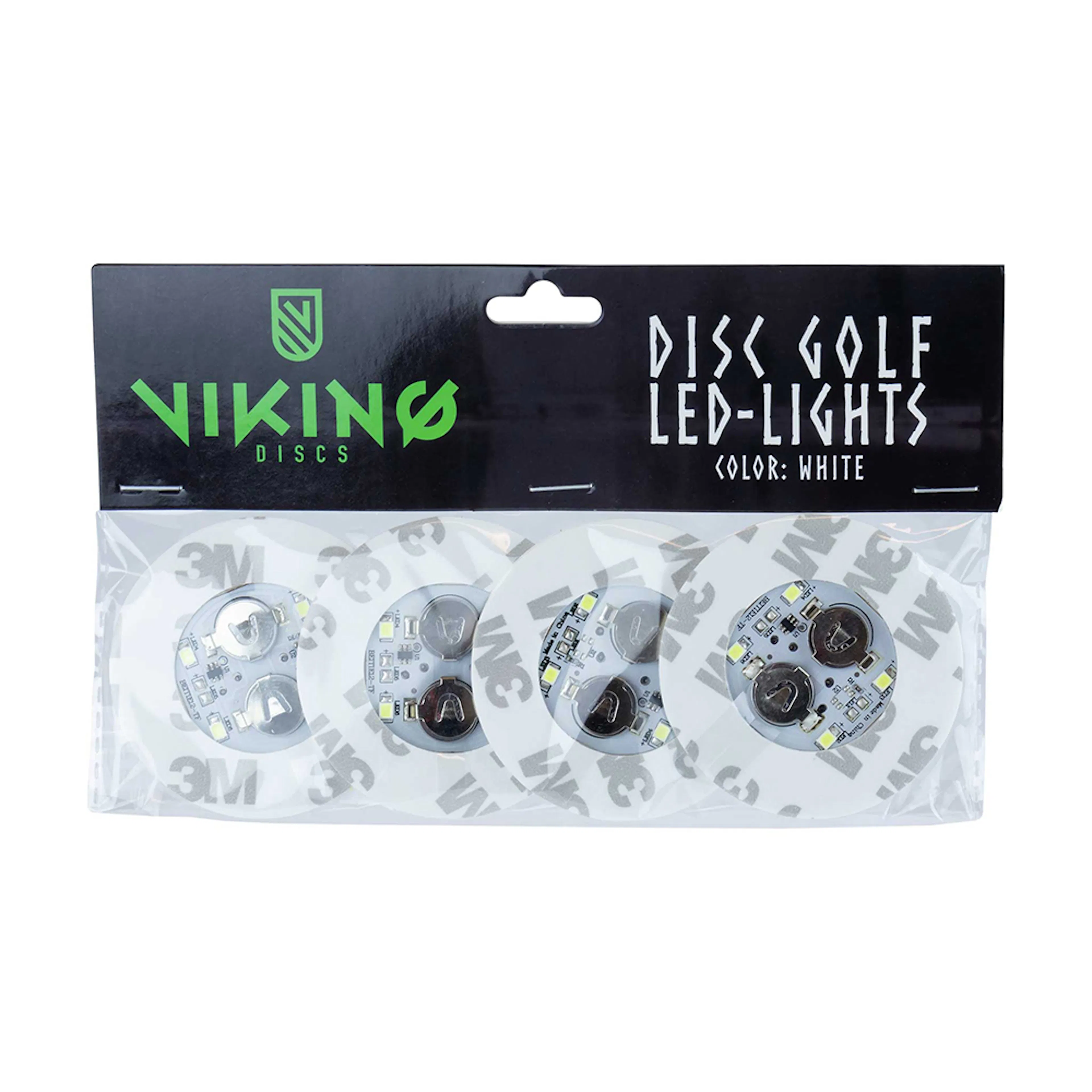 LED-belysning Viking Discs til Frisbeegolf 4 stk