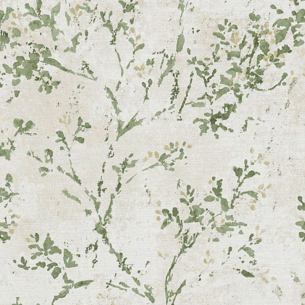 Tapet AS Creation Stories of Life 39650-4 Non Woven, M&ouml;nstrad Gr&ouml;n