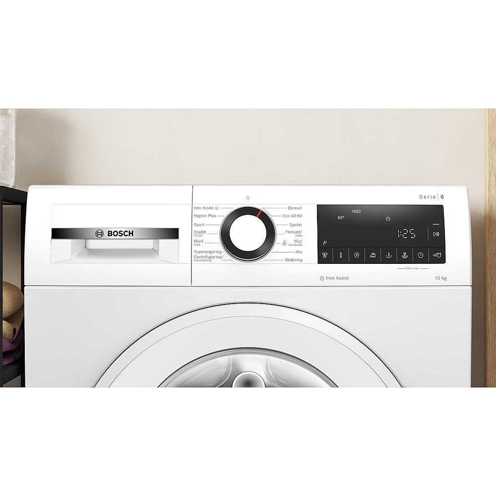 Frontmatet Vaskemaskin Bosch Serie 6 WGG254Z0SN Hvit