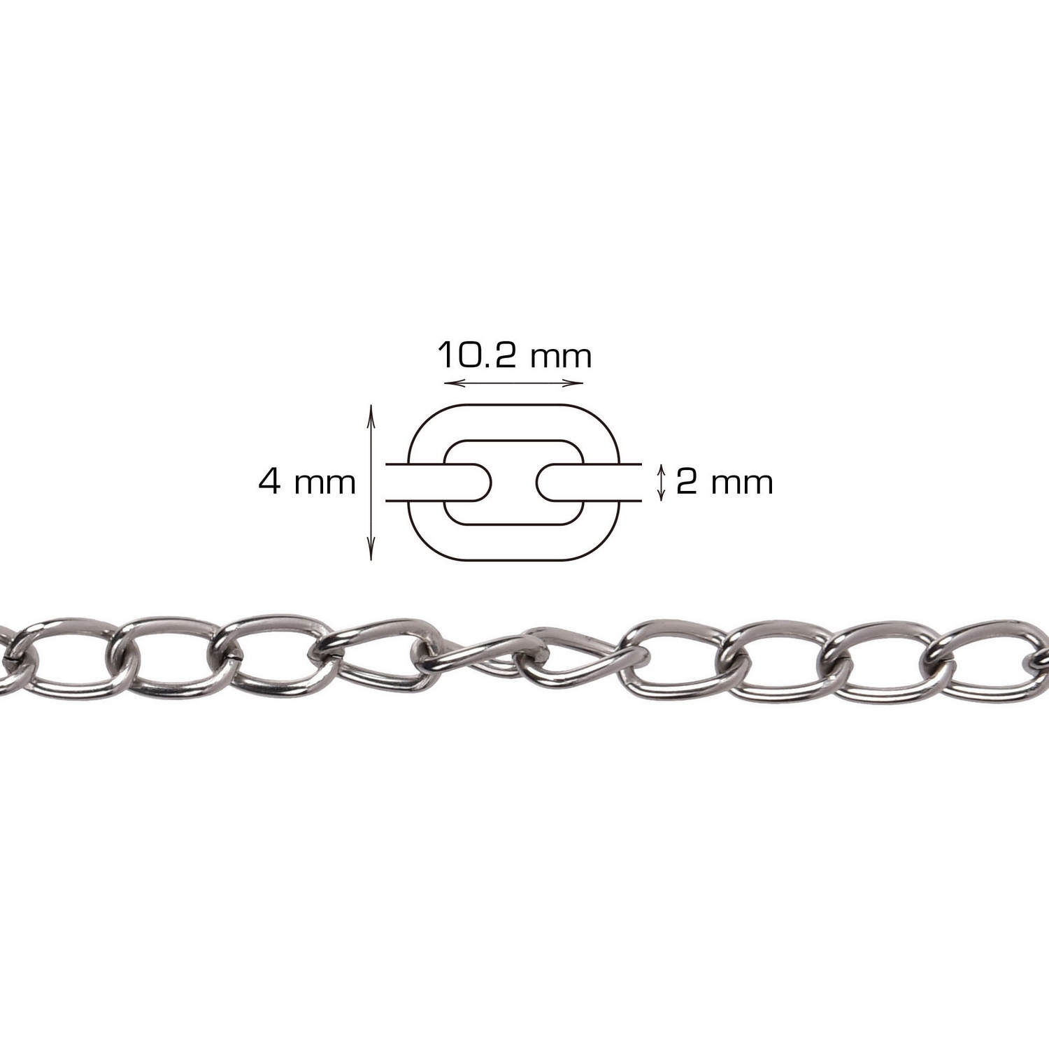 Panserkjede Home it 1,8 mm