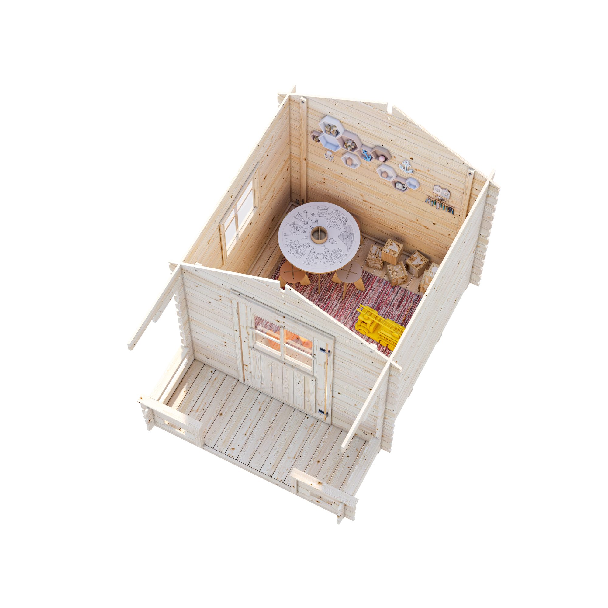 Lekehus Palmako Stina 3,1 m2 + Terrasse 1,26 m2