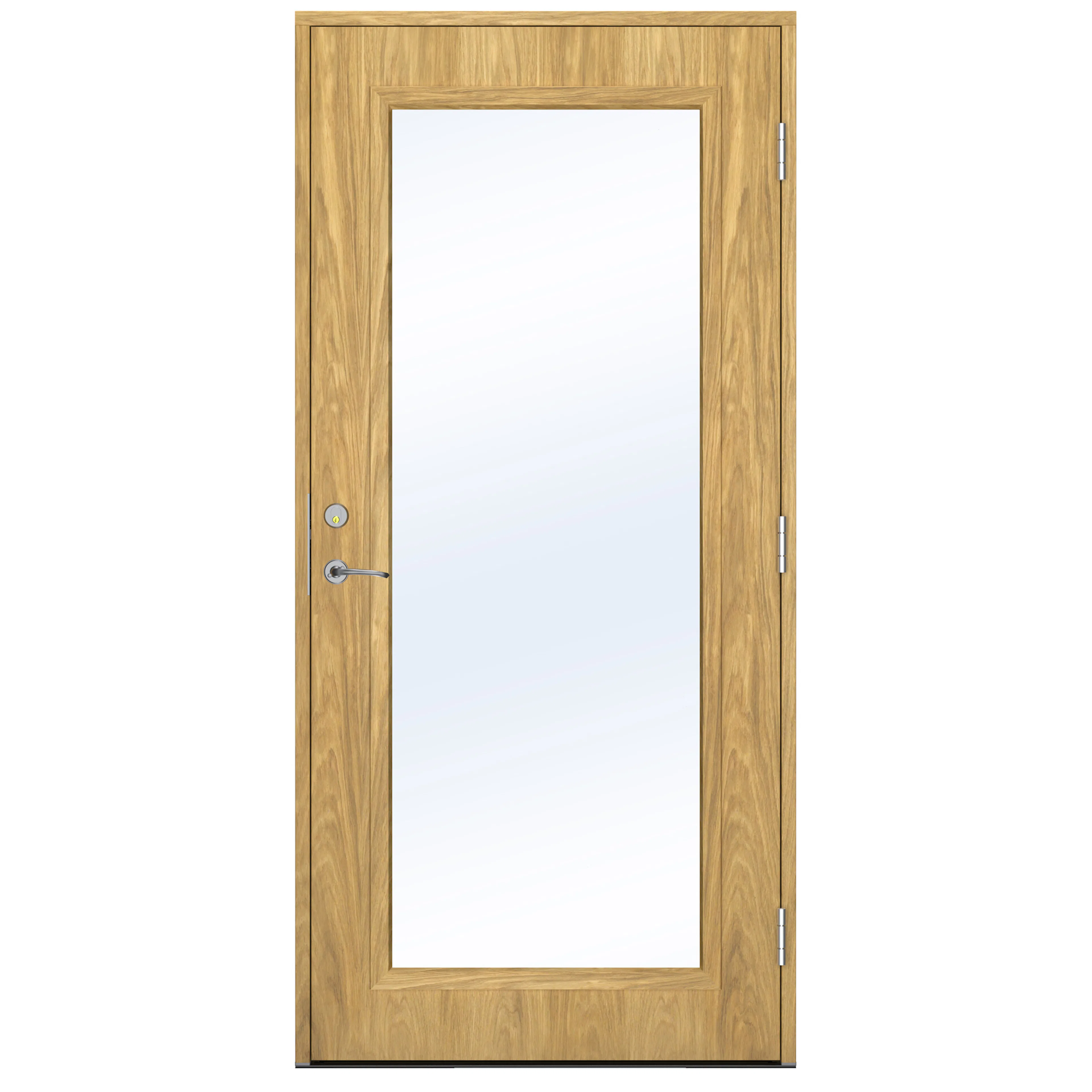 Ytterdør Swedoor Advance-Line Vision Nova Ek BxH: 100x210 cm. Vänster.