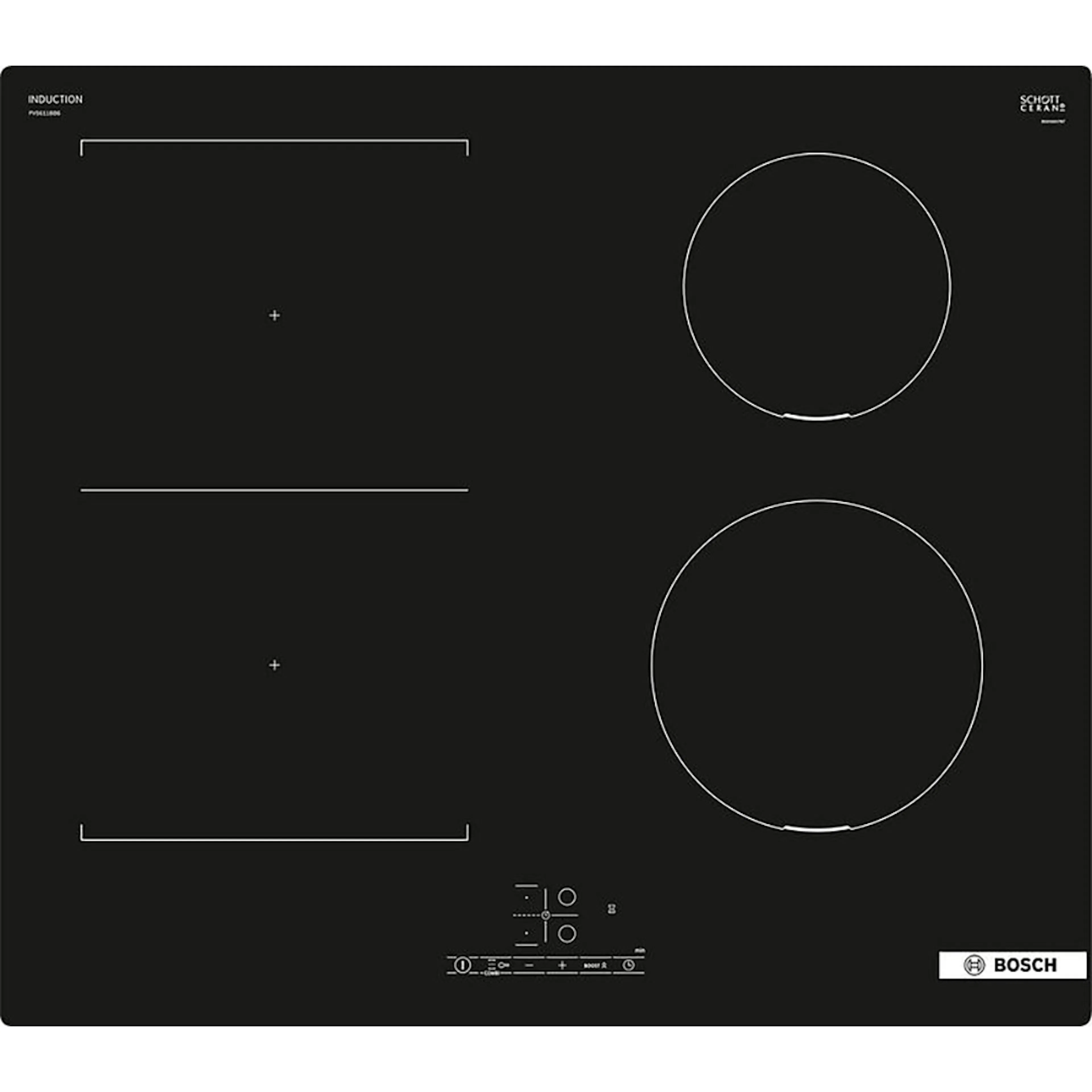 Kokeplate Bosch Serie 4 PVS611BB6E