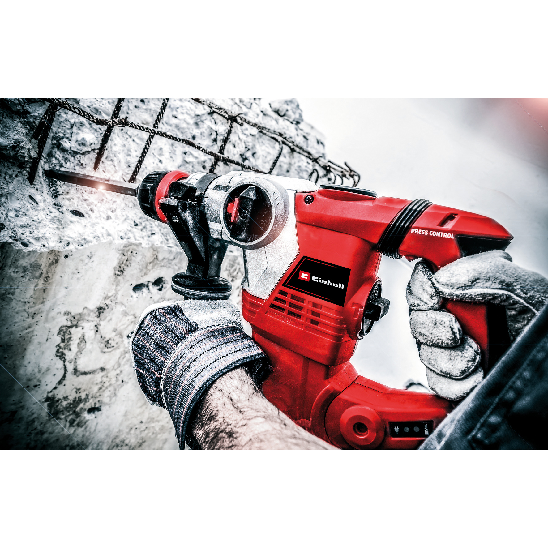 Roterende Borhammer Einhell TE-RH 32 4F KIT med Batteri
