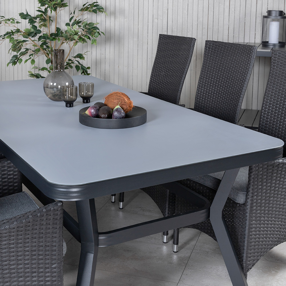 Spisegruppe Venture Home Vyn med 6 Pam Spisestoler