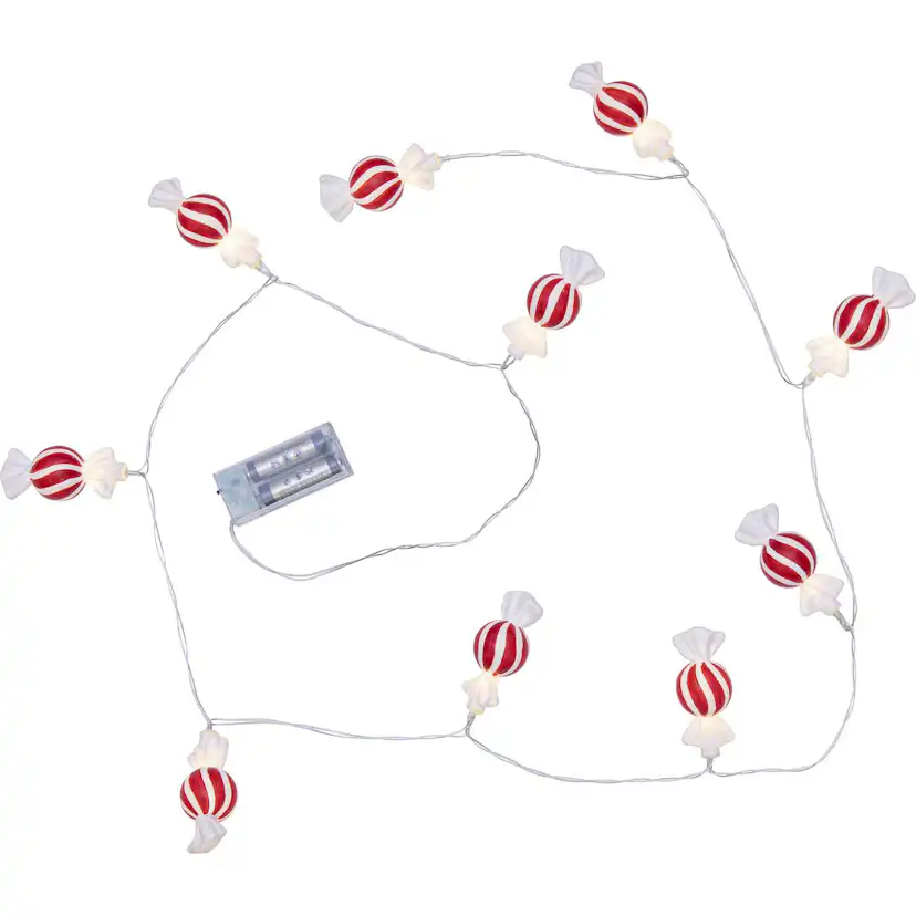Lyslenke Star Trading Bonbon Batteridrevet LED-lenke