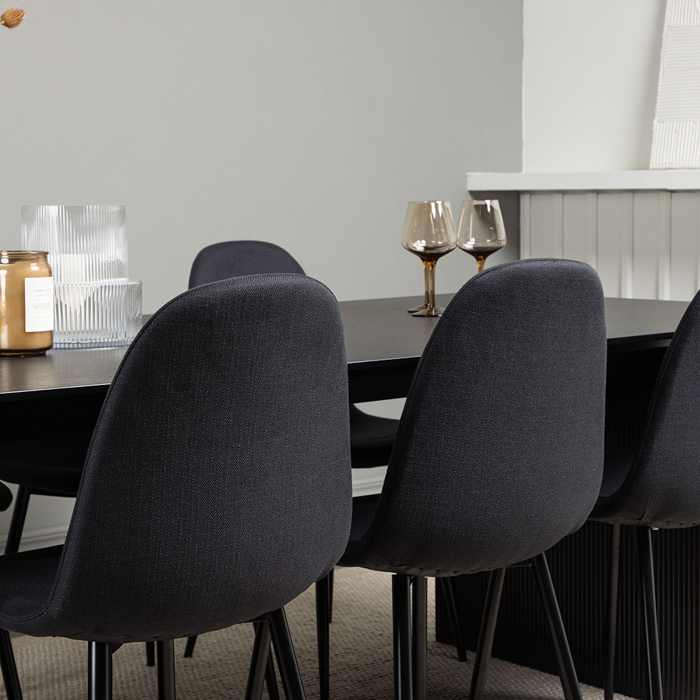 Spisegruppe Venture Home Vail med 6 Polar Stoler