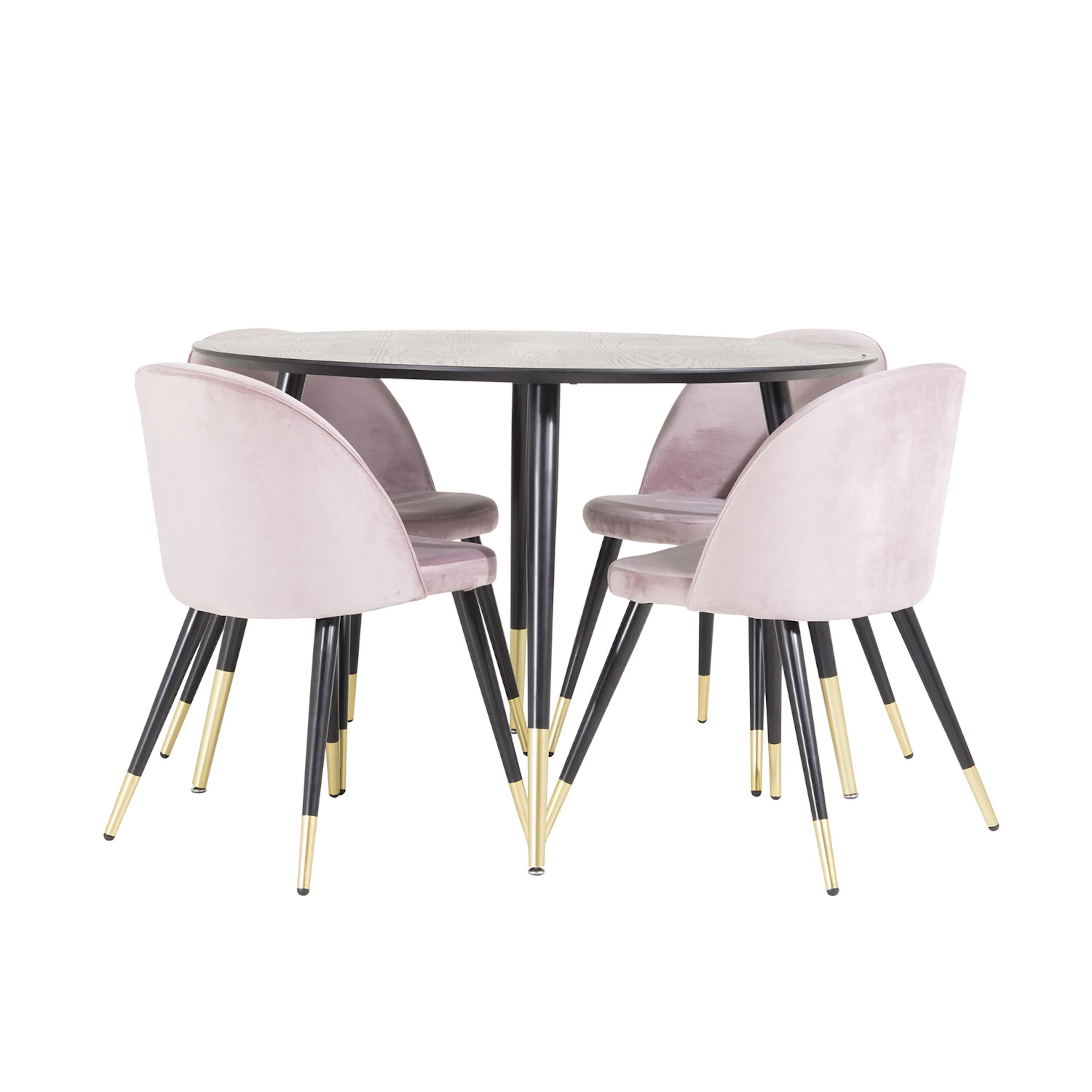 Svart/Rosa