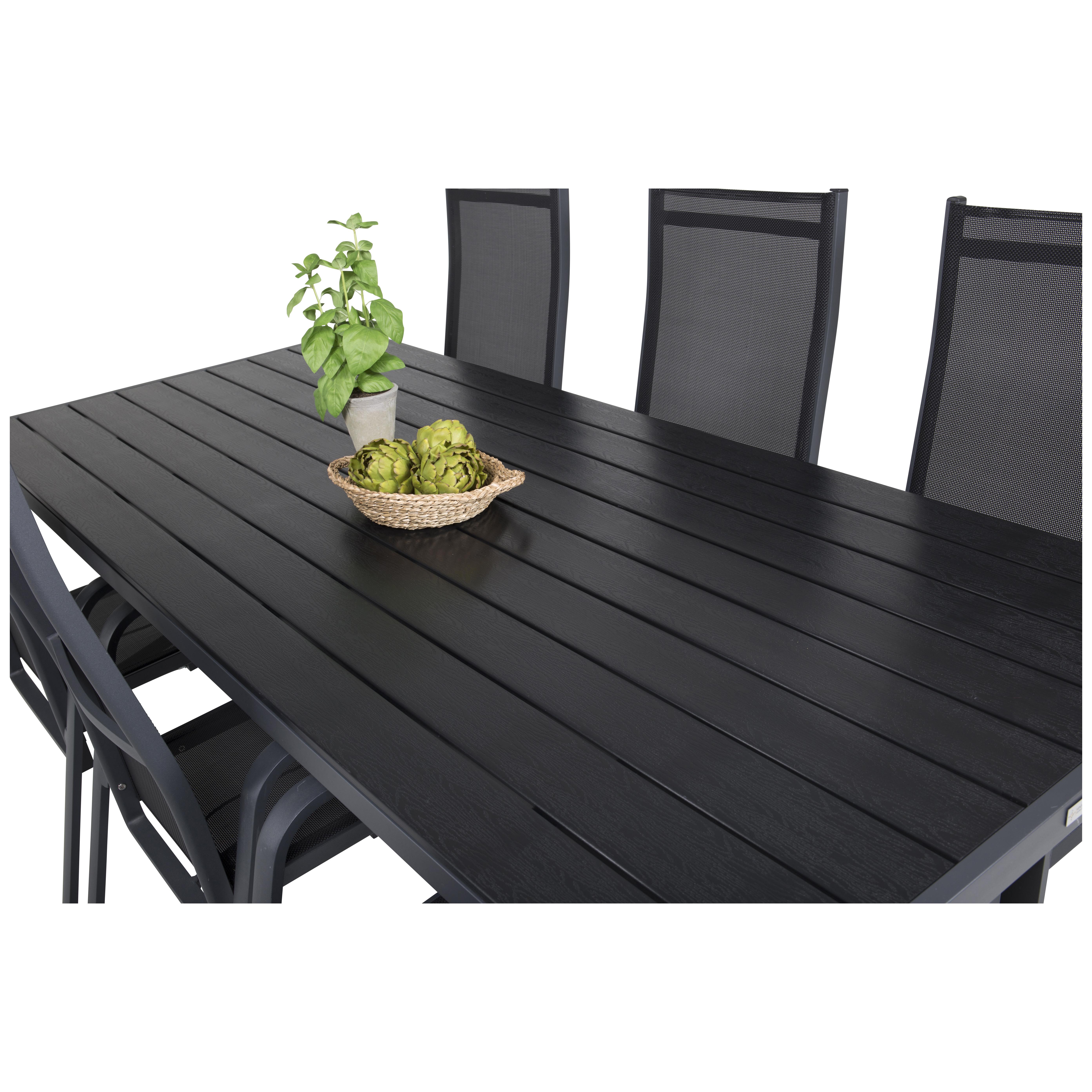 Spisegruppe Venture Home Break med 6 Copacabana Stoler