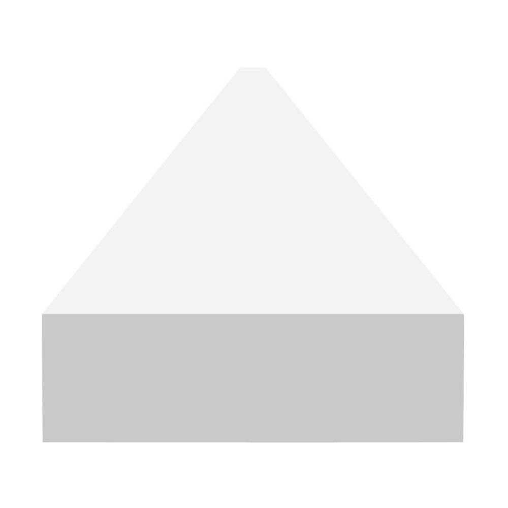 Monteringslist grundmålad 2400x65x20 Hvit