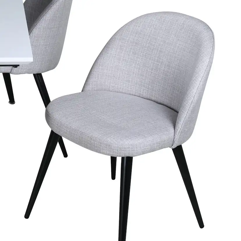 Spisegruppe Venture Home Jolie med 4 Valentina Stoler