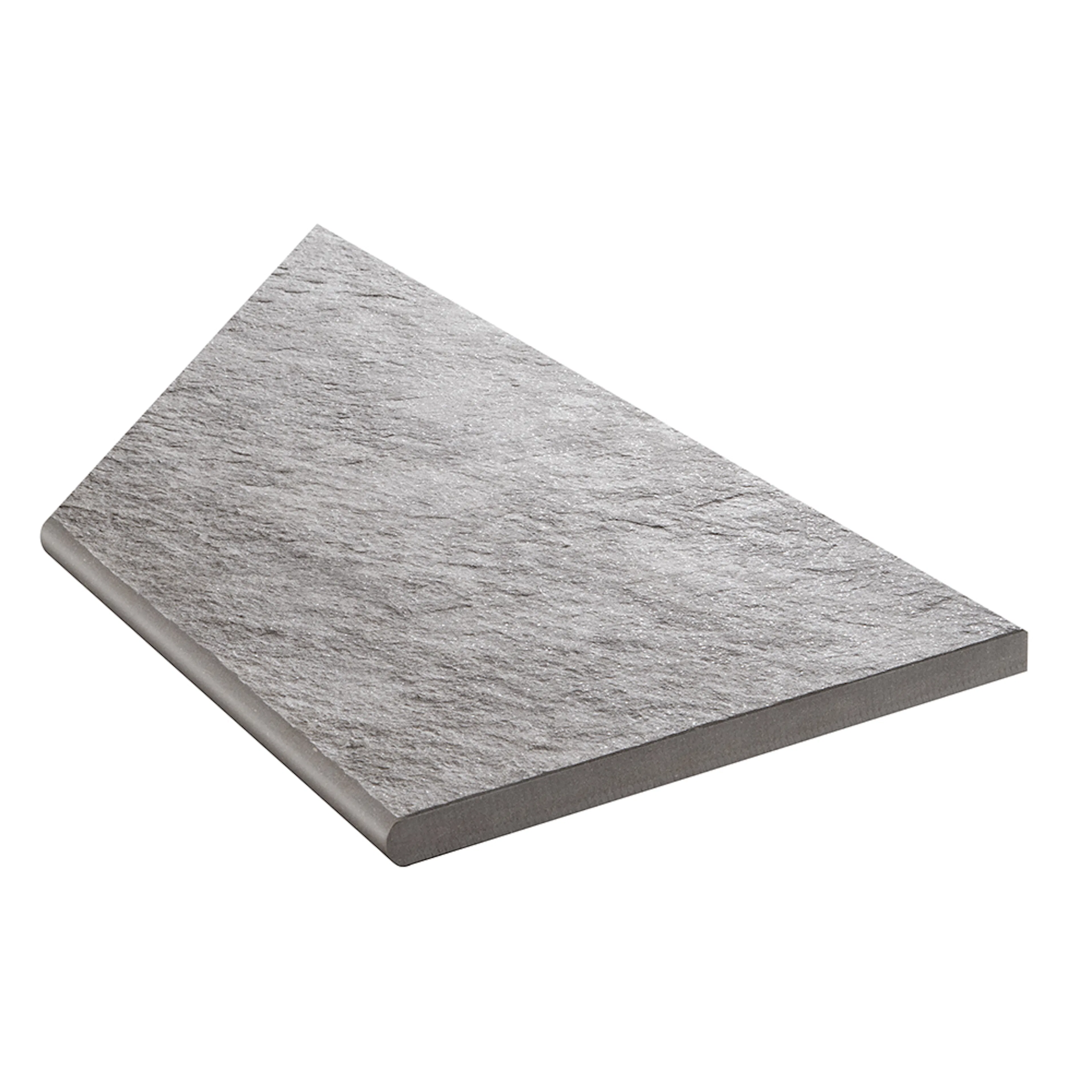 Klinker Bricmate Z Quartzit Grey Pool Inner Corner Right 59,5x29,1 cm