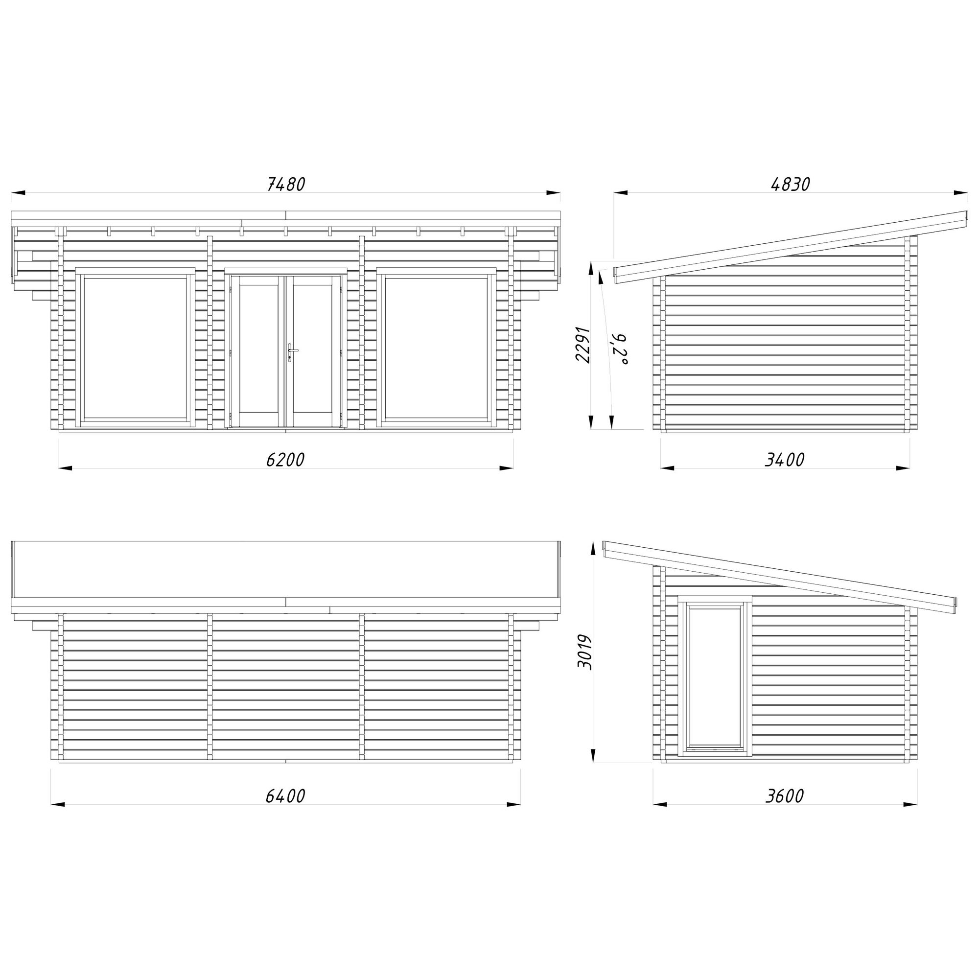 Anneks Palmako Heidi 19,7 m2