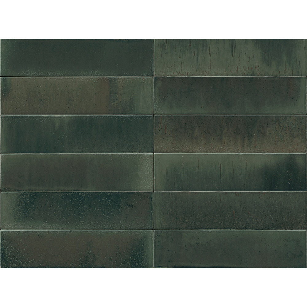 Fliser Lhådös Monza Mosegrønn 6x24 cm