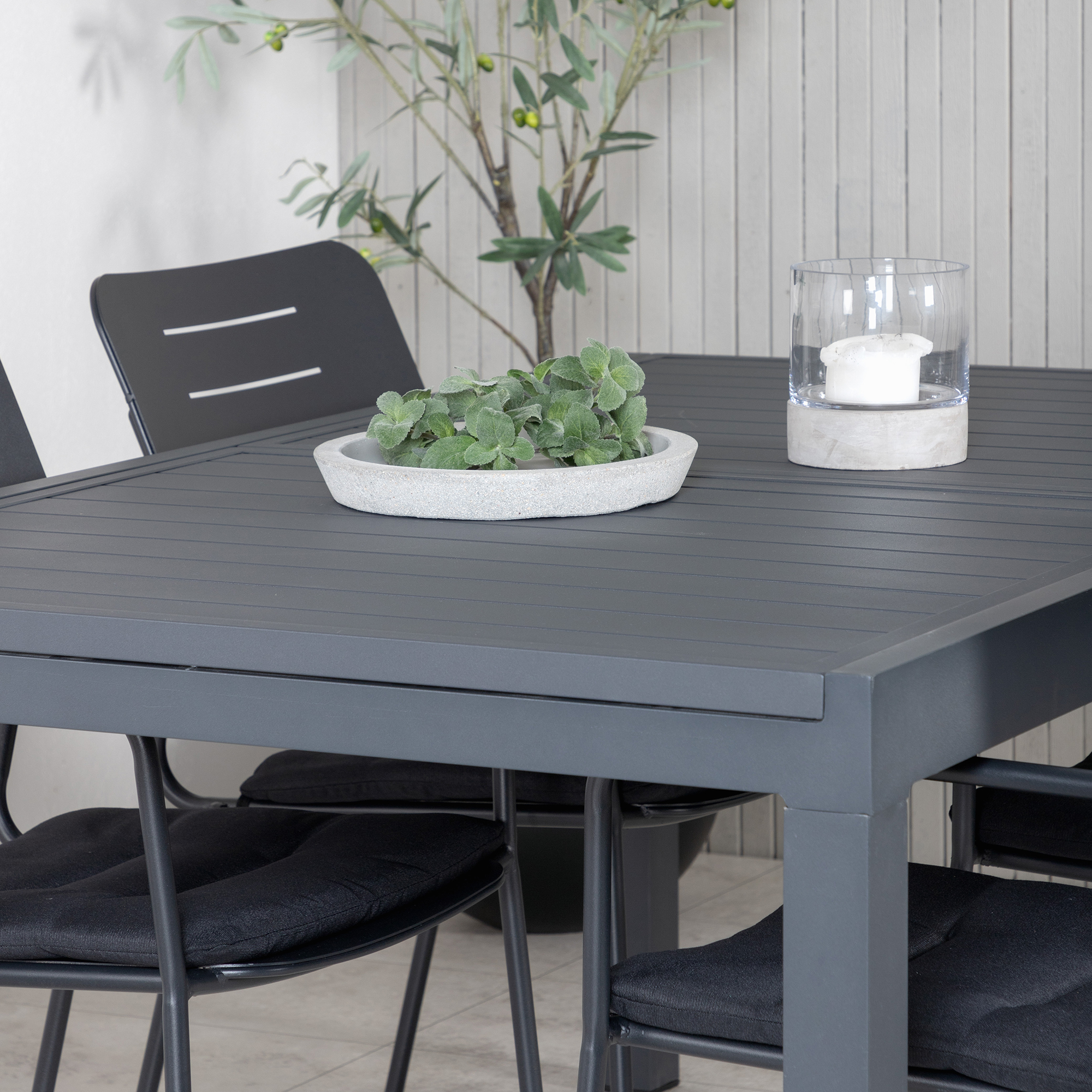 Spisegruppe Venture Home Marbella med 4 Nice Stoler
