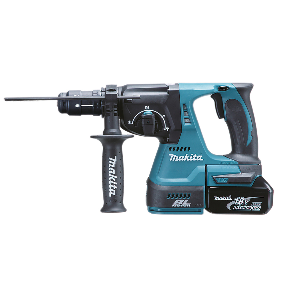Kombihammer Makita DHR243RTJ 18V med Batteri og Lader
