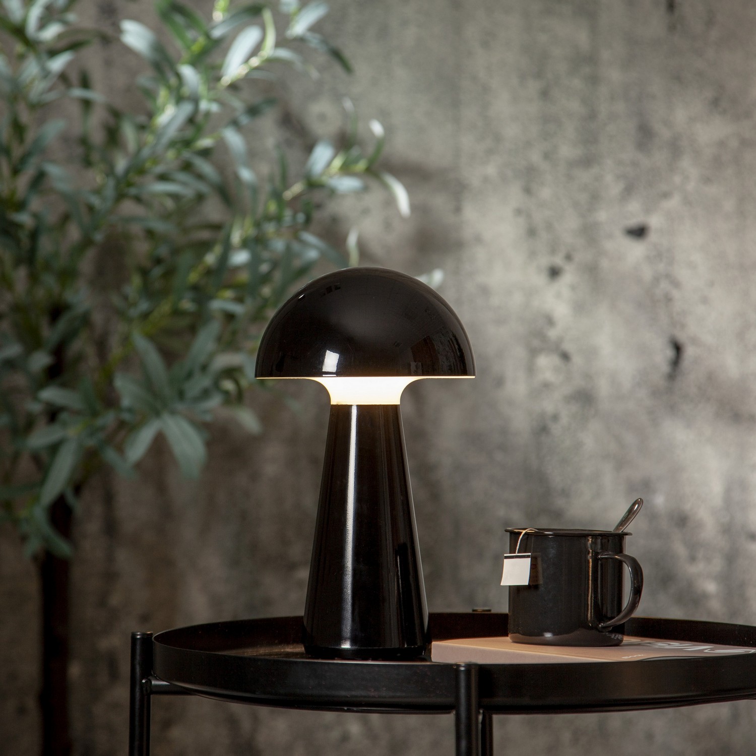 Bordlampe Star Trading Mushroom