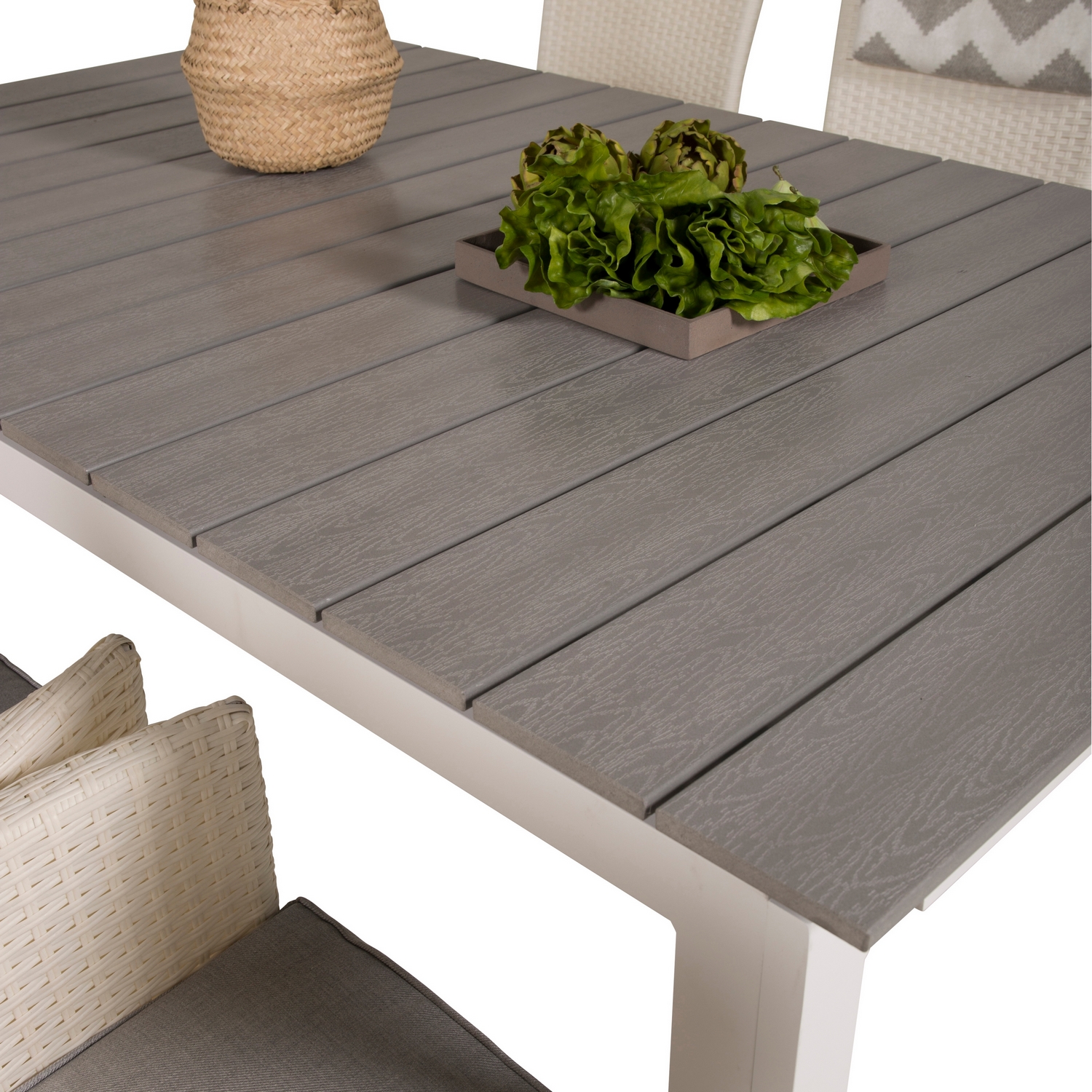 Spisegruppe Venture Home Lova 160/240 med 6 Pishi Stoler
