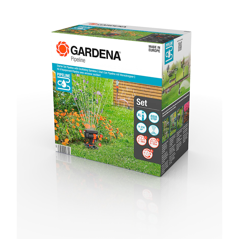 Startsett Pipeline Gardena med Vannspreder
