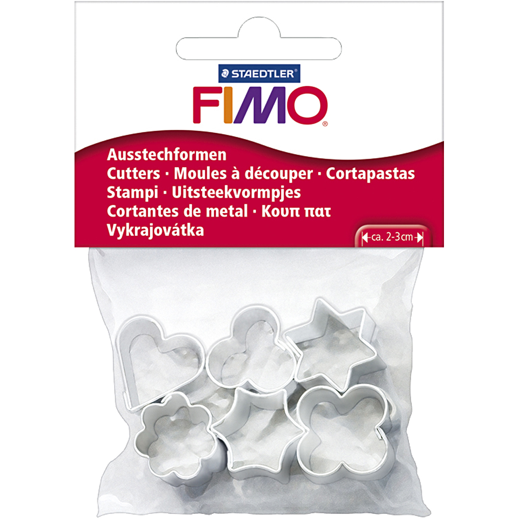 Metallformer Creativ Company Fimo 6 stk/1 Pk