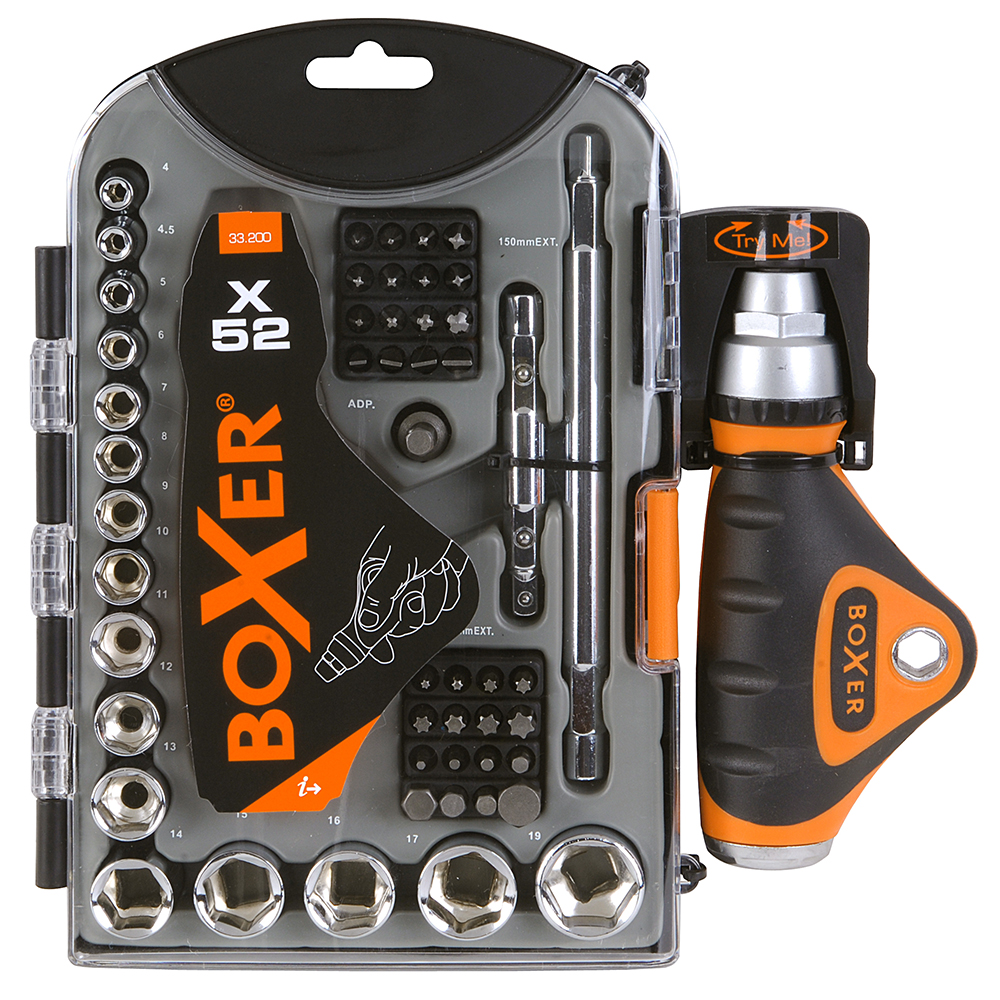 Bitsset Boxer 52-deler