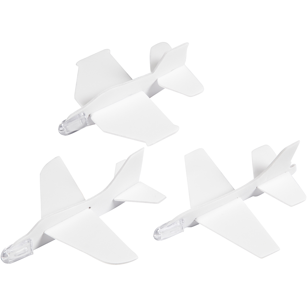 Fly Creativ Company Hvit 3 stk/1 Pk