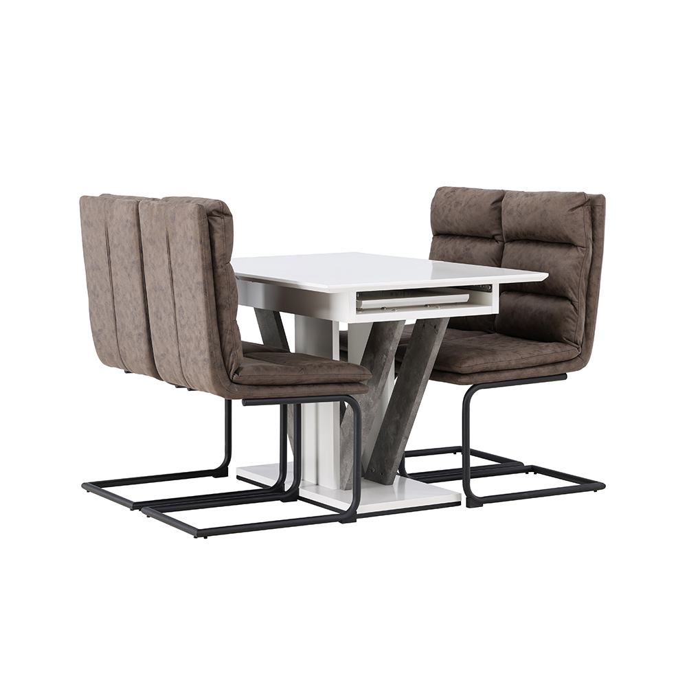 Spisegruppe Venture Home Disa med 4 Zizo Stoler