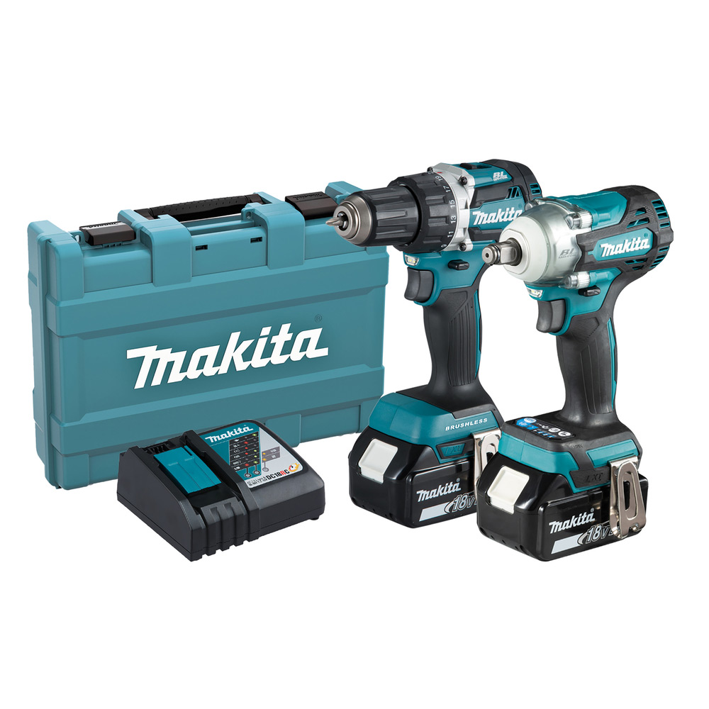 Verktøypakke Makita DDF484Z 18V DTW300Z inkl Koffert