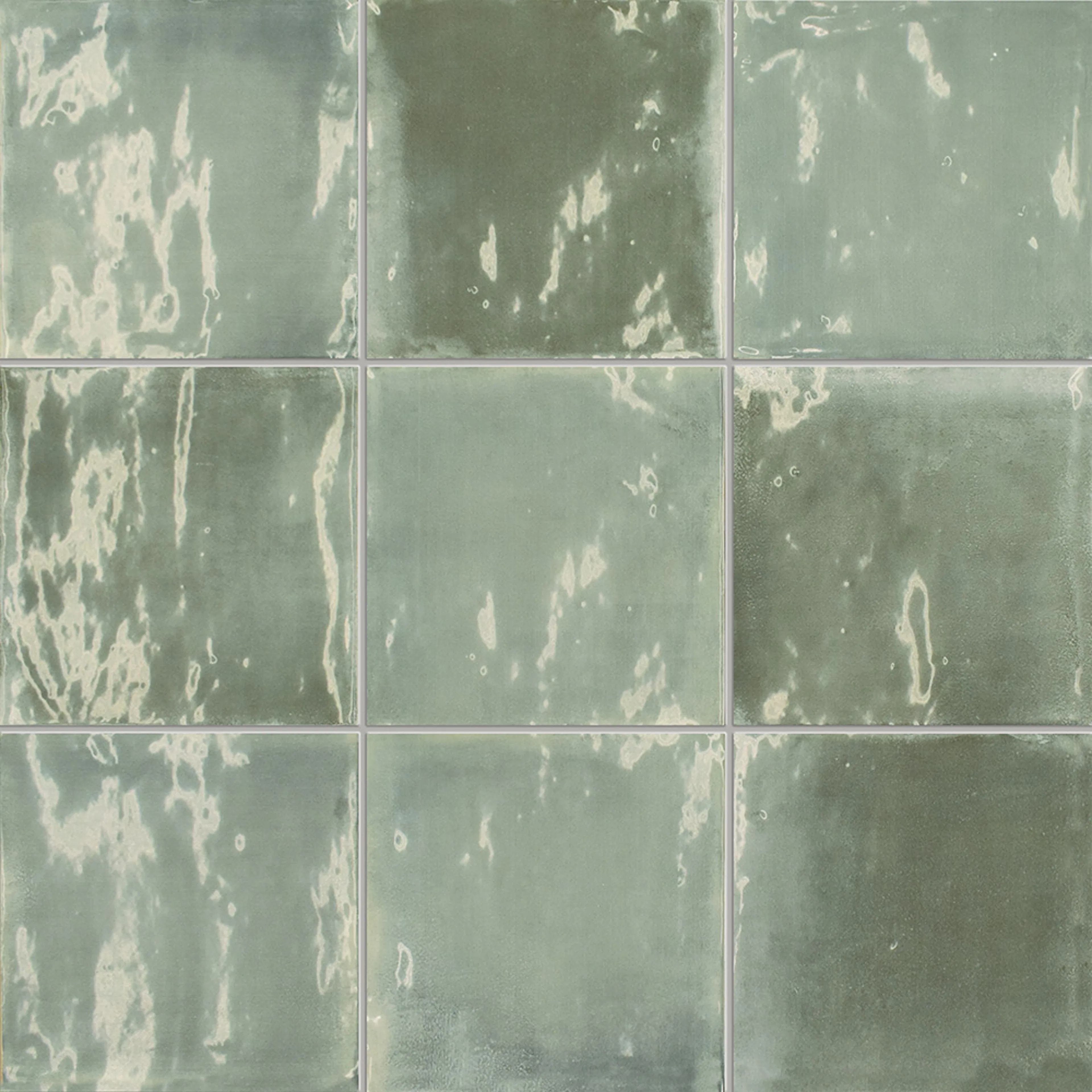 Fliser Lhådös Bristol Eucalyptus 12,5x12,5 Blank cm