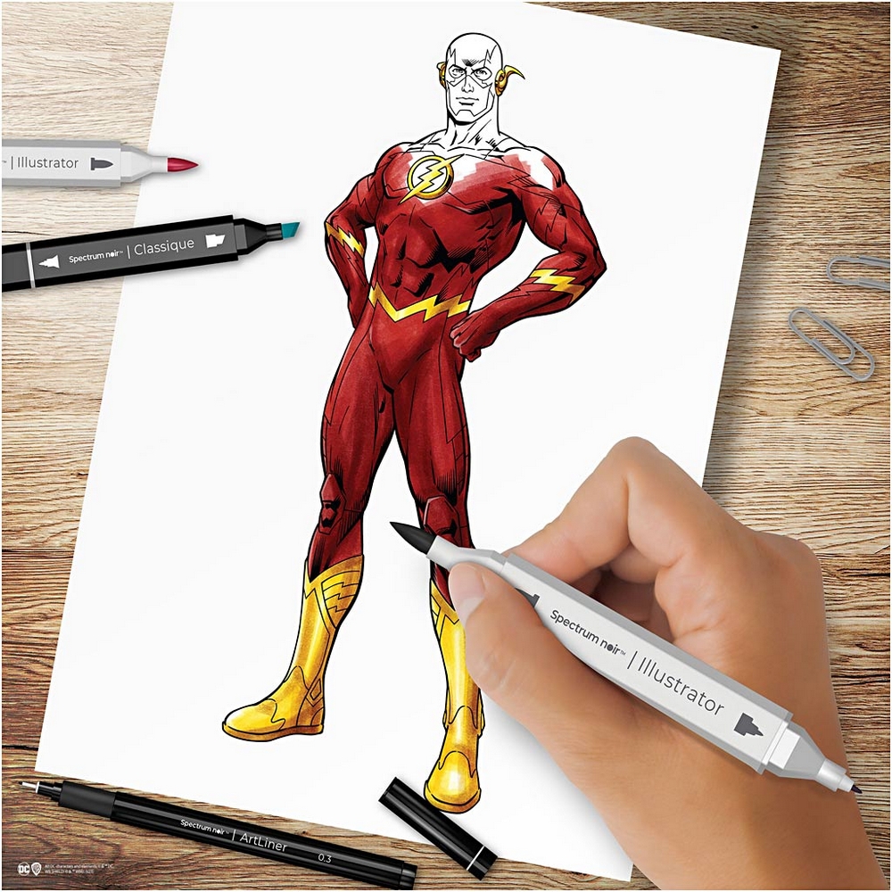 Hobbysett Creativ Company DIY Kit Illustrasjon Flash