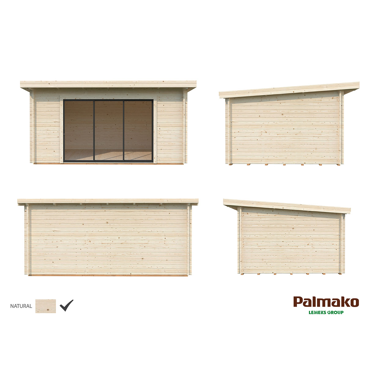 Hagestue Palmako Lea 14,2 m2