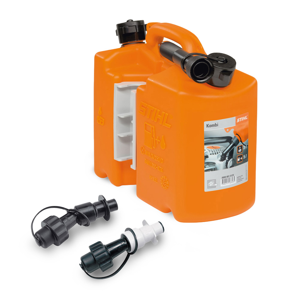 Kombinasjonskanne STIHL Orange Med Holder & Påfyllingssystem