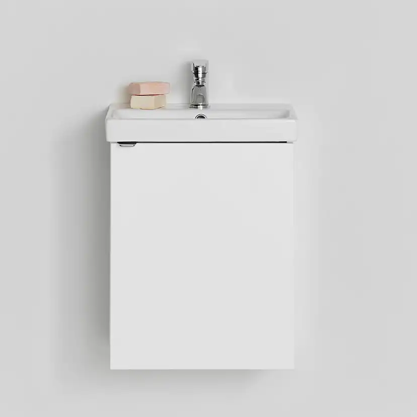 KOMMOD NEAT LUCKA VIT 420 420 mm, Hvit