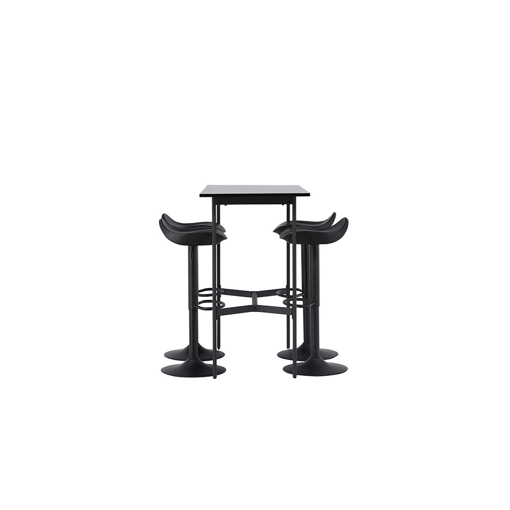 Spisegruppe Venture Home Rax med 4 stk Adesto Stoler