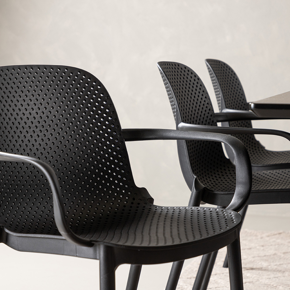 Spisegruppe Venture Home Vail med 6 Baltimore Stoler