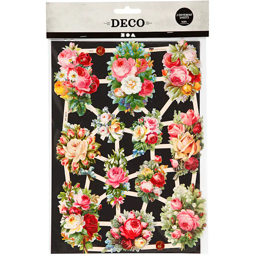 Glansbilder Creativ Company Vårblomster 165x235 cm 2 Ark/1 Pk