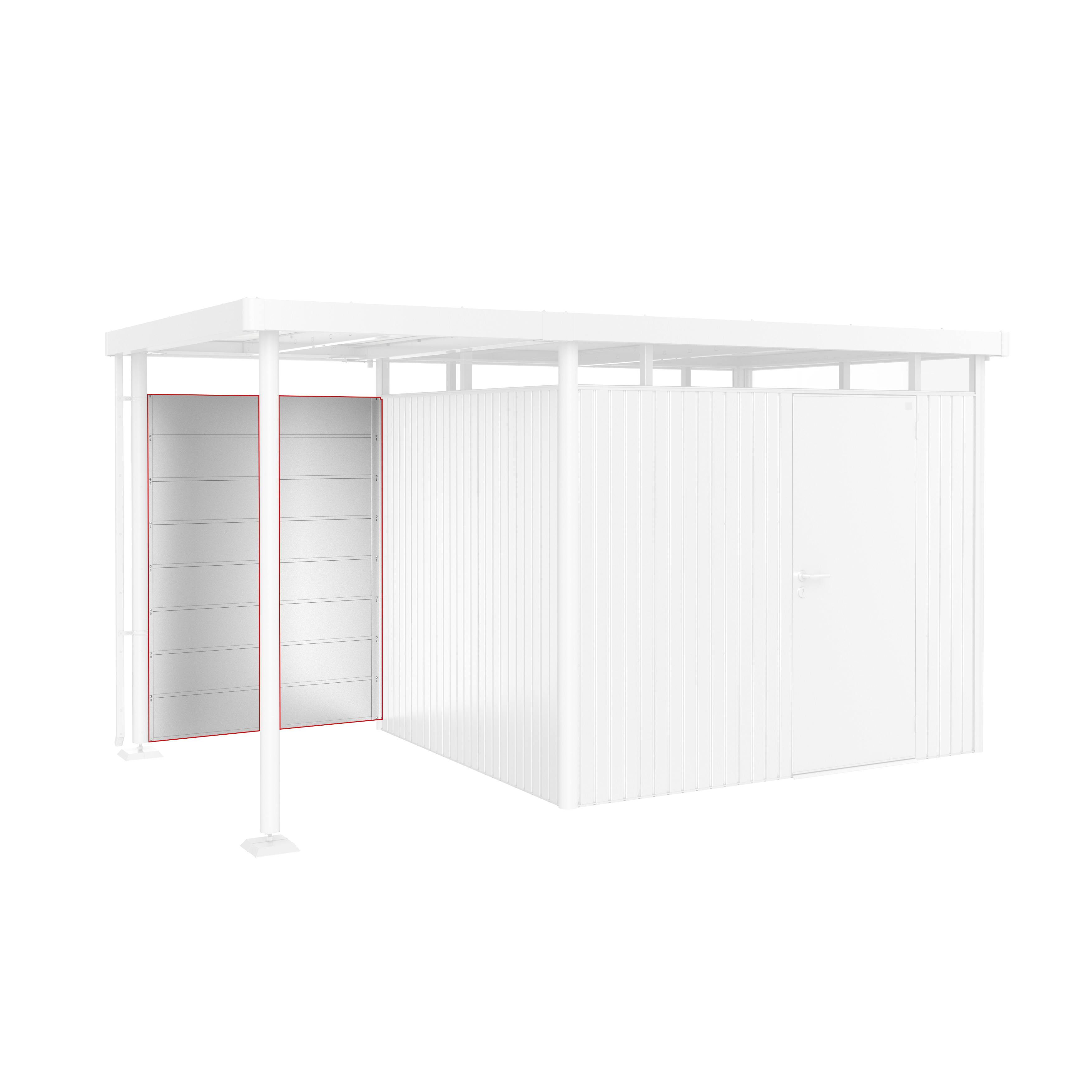 Bakvegg til Sidetak Biohort str S H2-H5