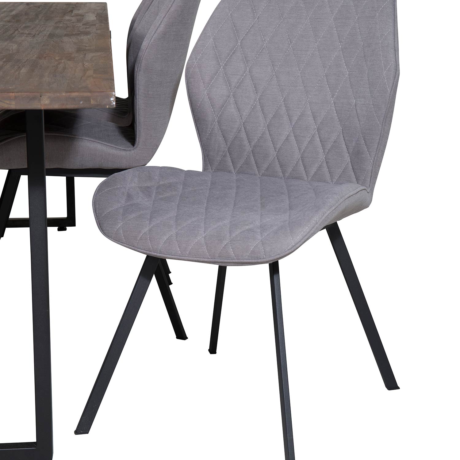 Spisegruppe Venture Home Peo med 6 Geneva Stoler