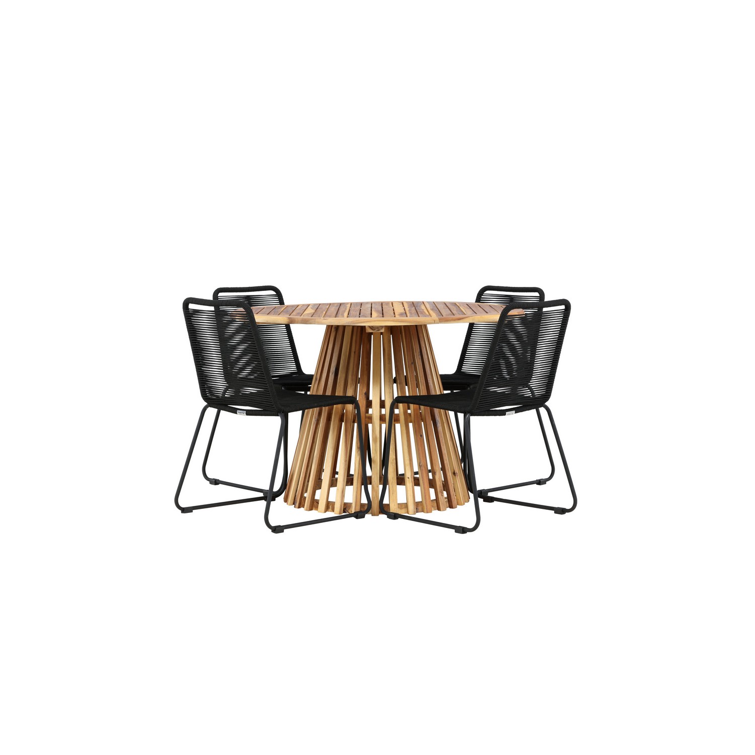 Hagegruppe Venture Home Lumpur med 4 Lindos Stoler