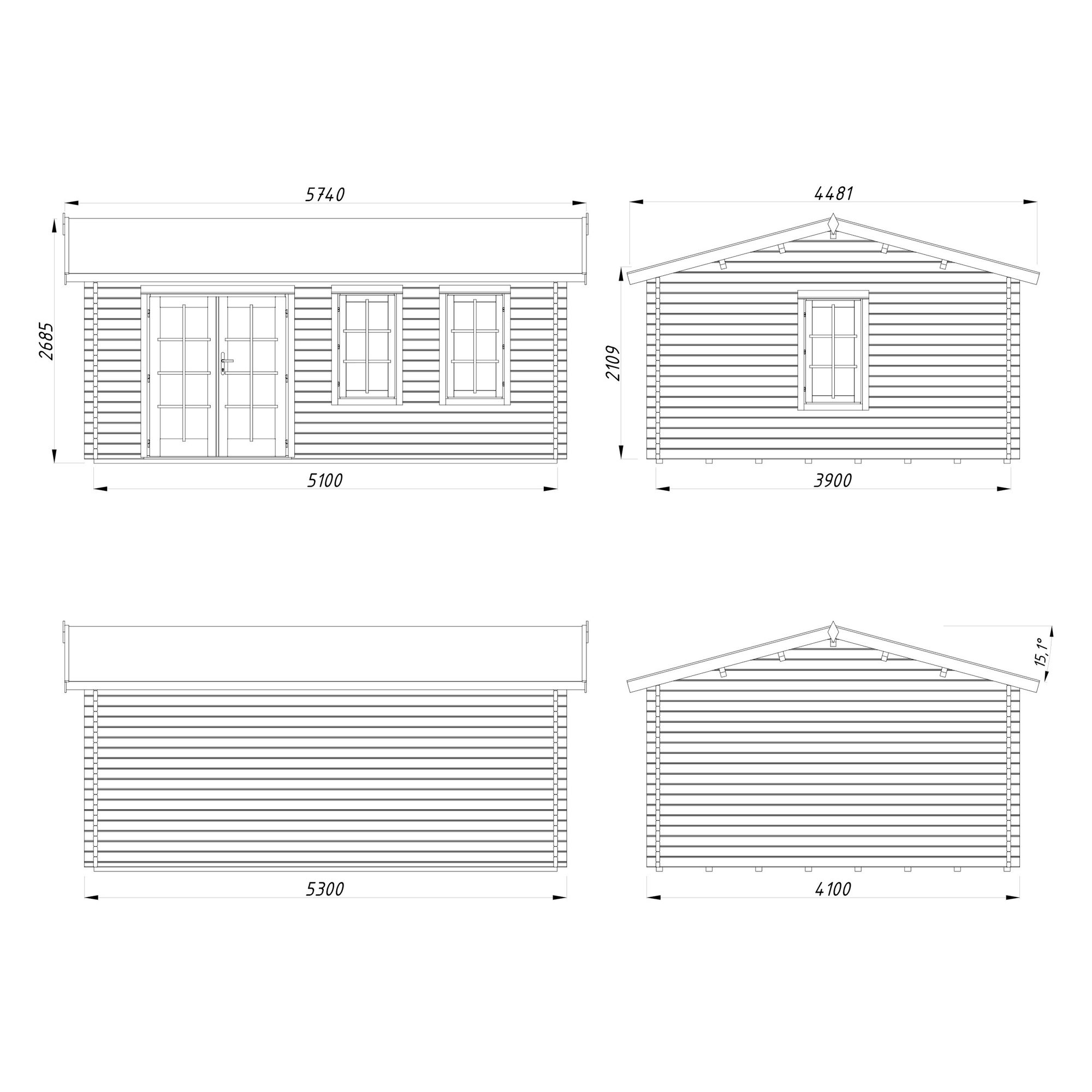 Anneks Palmako Iris 19,1 m2