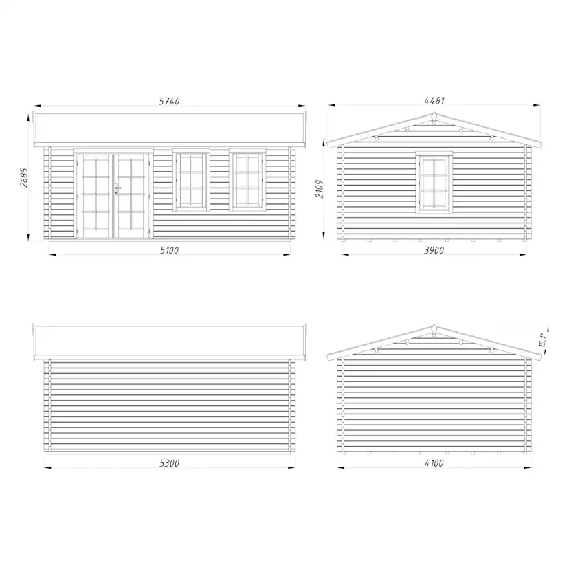 Anneks Palmako Iris 19,1 m2