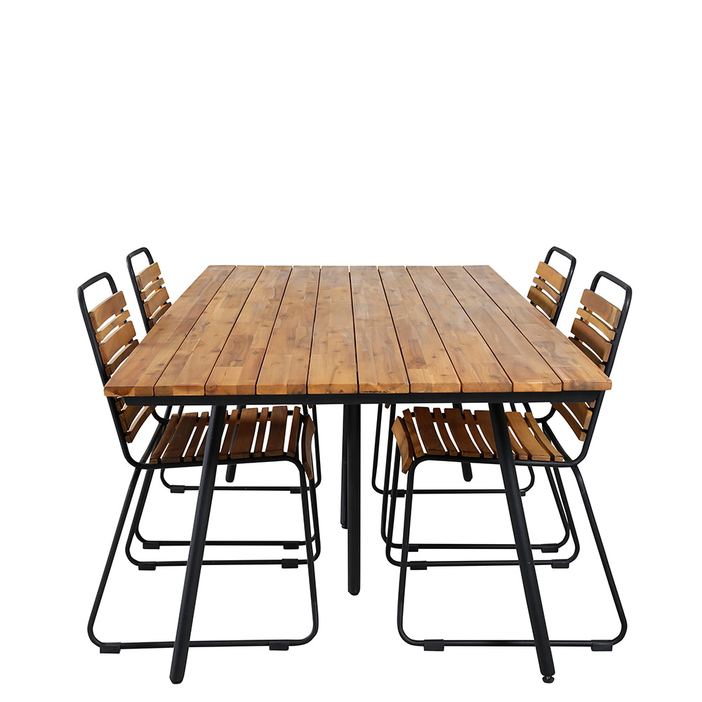Spisegruppe Venture Home Chane med 4 Billy Spisestoler