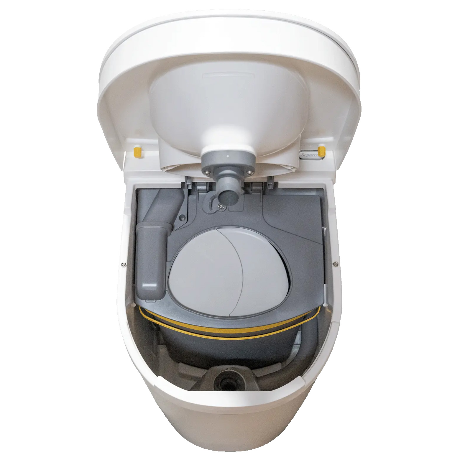 Fritidstoalett Separett Tiny® urinseparerende toalett med urinledning
