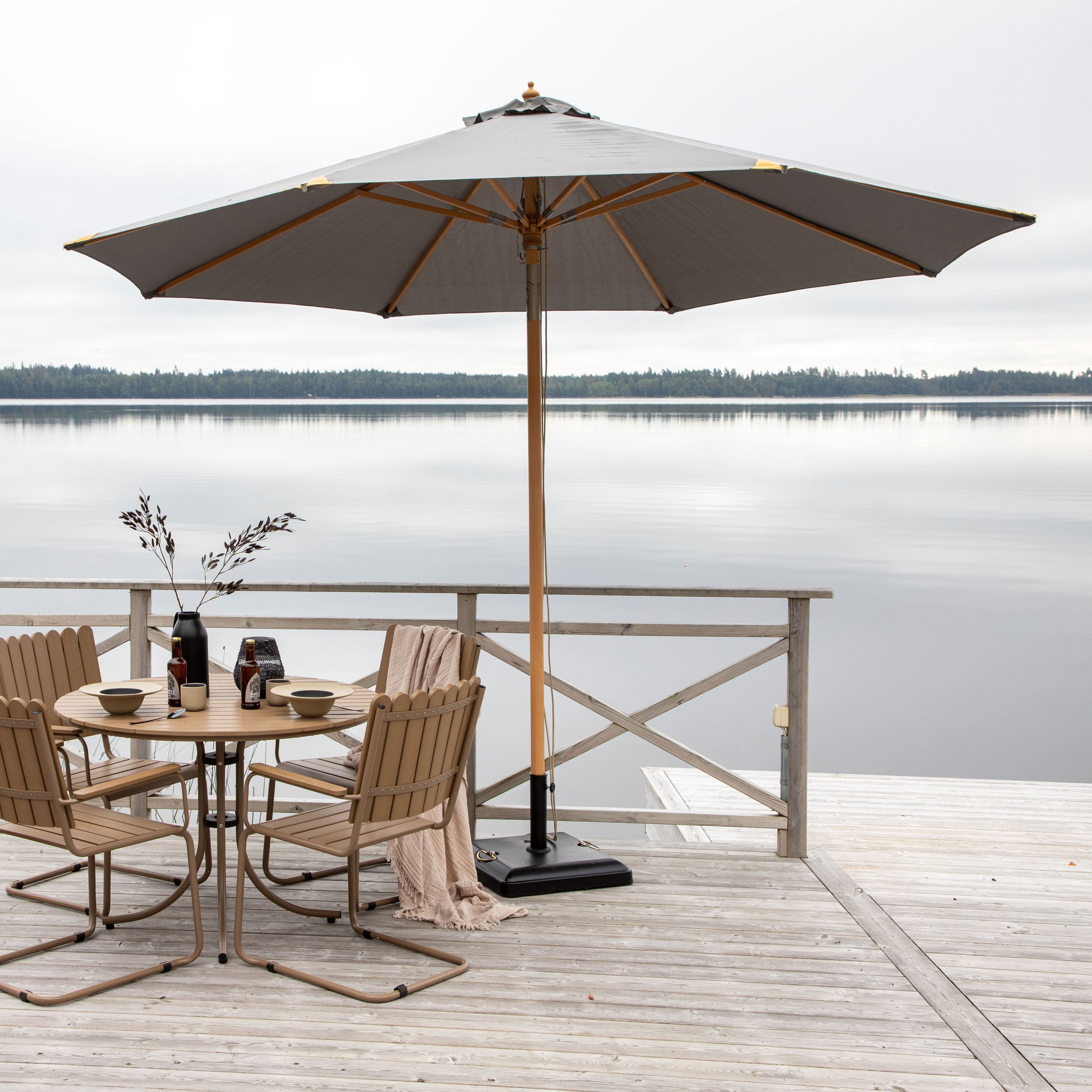 Parasoll Venture Home Nynno med Vippefunksjon