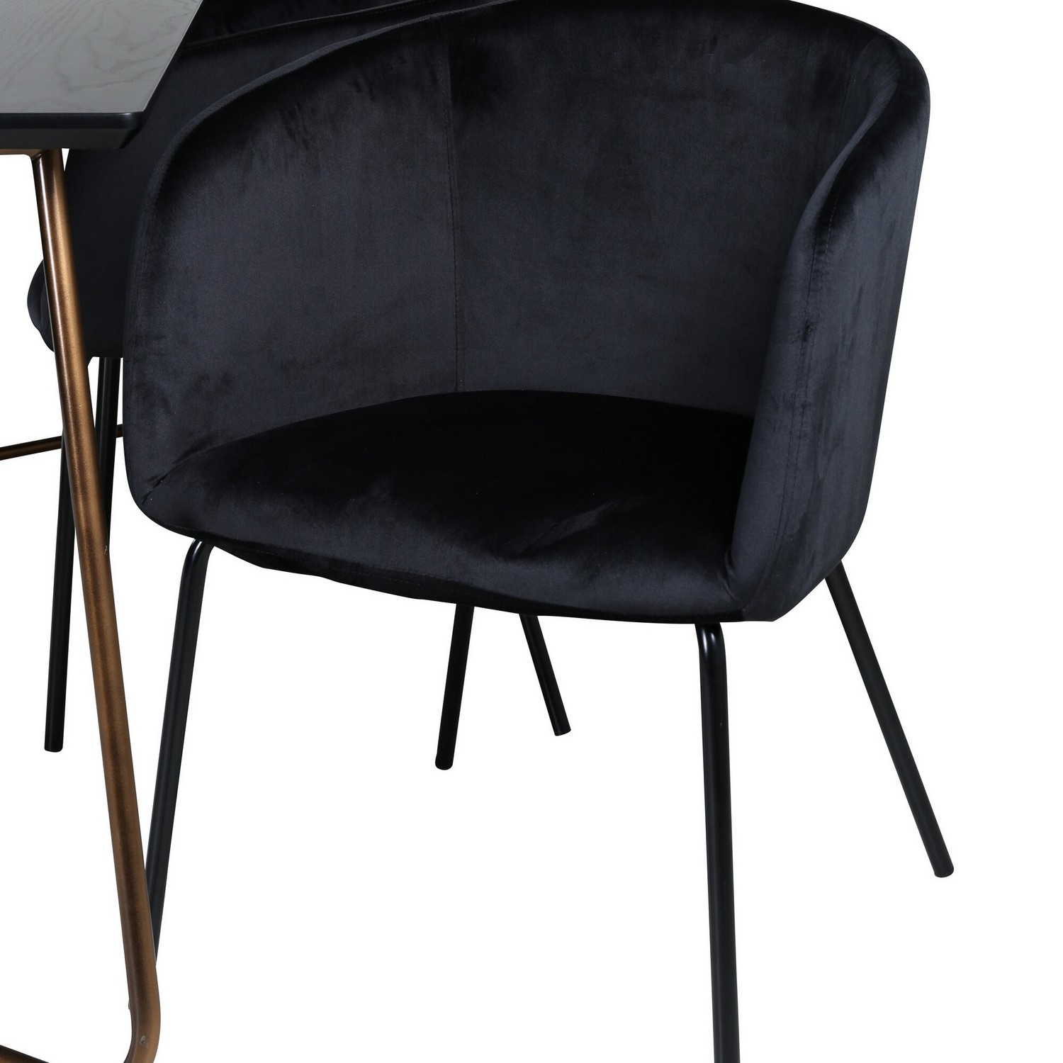 Spisegruppe Venture Home Annika med 6 Bergen Stoler