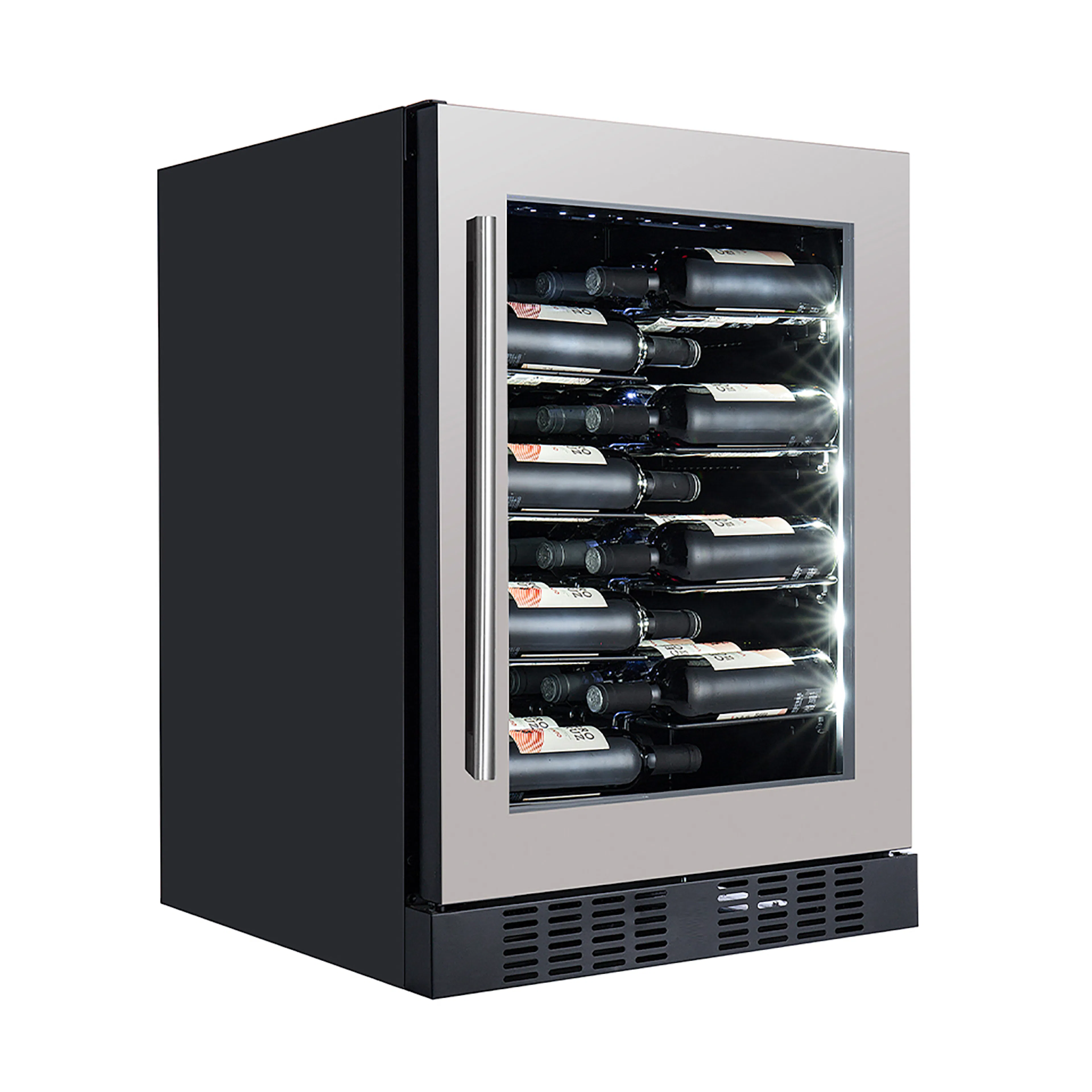 Vinskap Temptech Copenhagen CPROX60SX-24 Rustfri