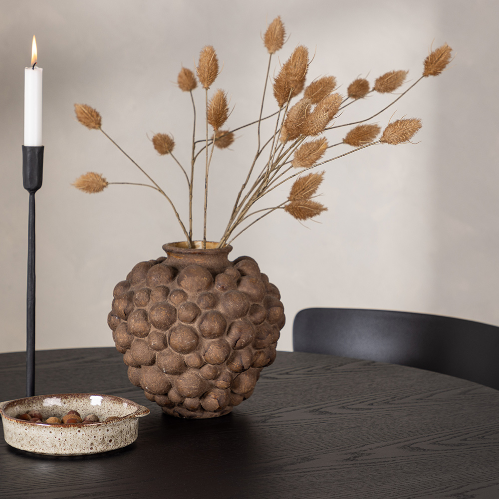 Spisegruppe Venture Home Olivia Ø 110 cm med 4 Ursholmen Stoler