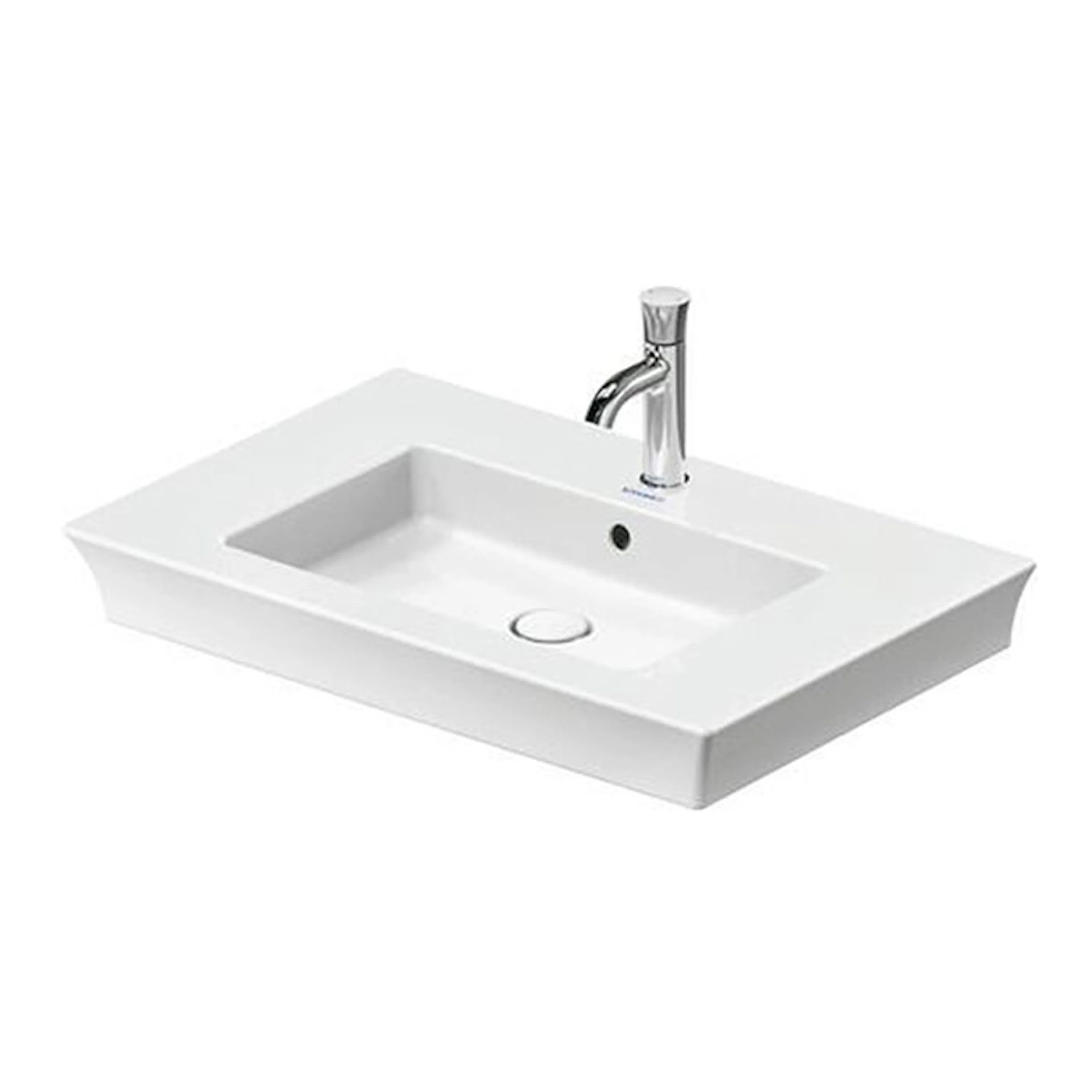 Servant Duravit White Tulip Hvit Høyblank