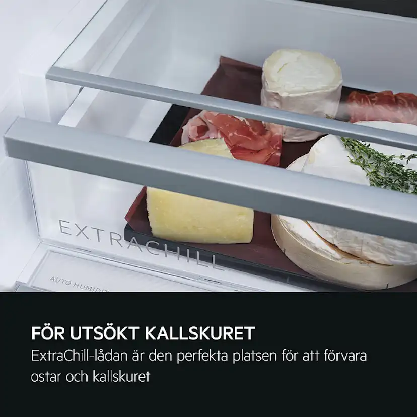 Frittstående Kjøleskap AEG ORK8M391DL Sort med Cooling 360° og CustomFlex®